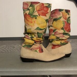 Donald J Pliner Western Couture Collection Slouch Boots